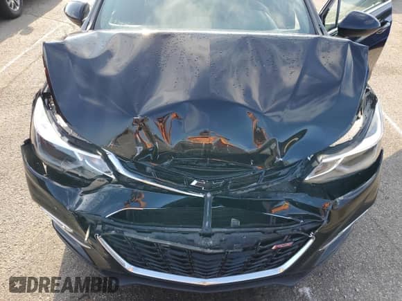 2018 Chevrolet Cruze LT with VIN 3G1BD6SM1JS650409, listed as a Copart auction lot 65336244 with 58,036 mi miles and Salvage title. Bid and sale history available at DreamBid. Image 11.