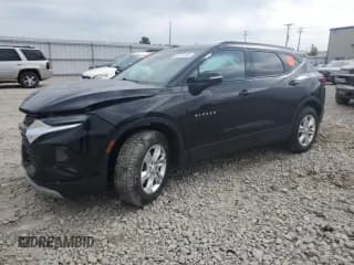 ✅ 2021 Chevrolet Blazer LT • VIN: 3GNKBJRS8MS543311 • Lot: 65413165. Listed on Copart with 37,667 mi. Free auction sales archive from the USA and detailed vehicle history report at DreamBid. Image 1.