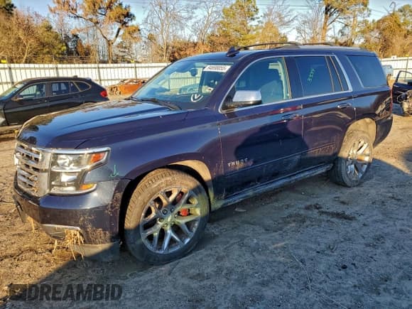 ✅ 2020 Chevrolet Tahoe Premier • VIN: 1GNSKCKJ6LR209020 • Лот: 94698055. Опубликован ранее на Copart с пробегом 62 500 миль. Бесплатный доступ к архиву аукционных продаж из США и подробный отчёт об истории автомобиля на DreamBid. Изображение 1.