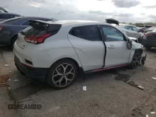 2019 Hyundai Veloster N z VIN KMHT36AH4KU001624, wystawiony jako Copart lot #79300764 z przebiegiem 23 232 mil mil oraz Szkoda całkowita • Salvage title. Historia ofert i sprzedaży dostępna na DreamBid. Obrazek 3.