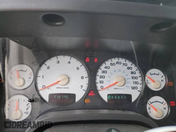 2002 Dodge 1500 ST z VIN 1D3HA18Z12J254314, wystawiony jako Copart lot #80708244 z przebiegiem 116 796 mil mil oraz Szkoda całkowita • Salvage title. Historia ofert i sprzedaży dostępna na DreamBid. Obrazek 9.