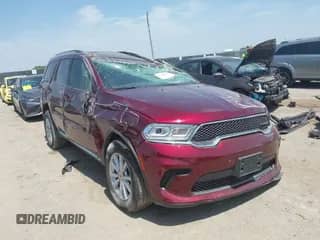 2024 Dodge Durango SXT with VIN 1C4RDHAG1RC257993, listed as a IAAI auction lot 43105947 with Not provided miles and . Bid and sale history available at DreamBid. Image 1.