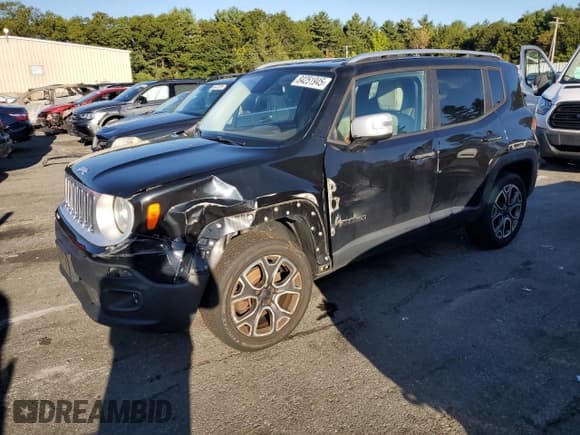✅ 2015 Jeep Renegade Limited • VIN: ZACCJBDT0FPB61784 • Lot: 84251945. Listed on Copart with 193,030 mi. Free auction sales archive from the USA and detailed vehicle history report at DreamBid. Image 1.