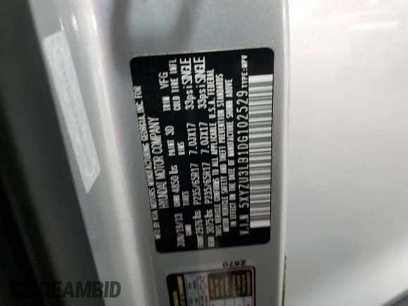 ✅ 2013 Hyundai Santa Fe Sport • VIN: 5XYZU3LB1DG102529 • Лот: 90227715. Опубликован ранее на Copart с пробегом 153 279 миль. Бесплатный доступ к архиву аукционных продаж из США и подробный отчёт об истории автомобиля на DreamBid. Изображение 13.