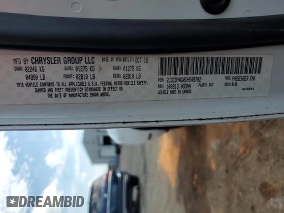 ✅ 2013 Dodge Challenger Rallye Redline • VIN: 2C3CDYAG0DH549702 • Lot: 58236014. Wystawiony na Copart z przebiegiem 204 351 mil. Bezpłatny archiwum sprzedaży aukcyjnych z USA i szczegółowy raport historii pojazdu na DreamBid. Zdjęcie 14.