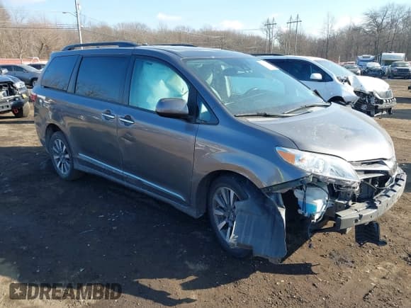 ✅ 2018 Toyota Sienna XLE • VIN: 5TDDZ3DCXJS199733 • Lot: 41357266. Listed on IAAI with 66,692 mi. Free auction sales archive from the USA and detailed vehicle history report at DreamBid. Image 1.