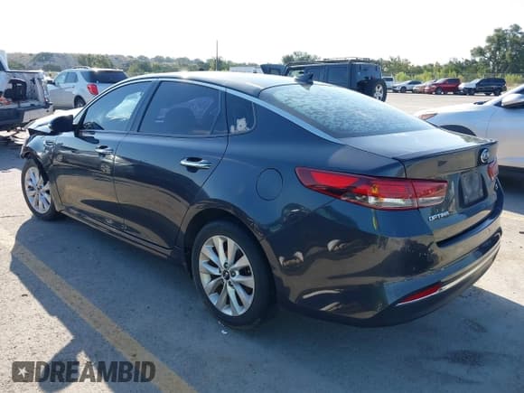 ✅ 2018 Kia Optima LX • VIN: 5XXGT4L31JG244369 • Lot: 43082670. Listed on IAAI with 127,862 mi. Free auction sales archive from the USA and detailed vehicle history report at DreamBid. Image 3.