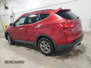 2016 Hyundai Santa Fe with VIN 5XYZU3LB3GG333226, listed as a Copart auction lot 85345465 with 57,350 mi miles and Clean title. Bid and sale history available at DreamBid. Image 2.
