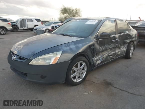 ✅ 2004 Honda Accord EX • VIN: 1HGCM66554A070019 • Lot: 43844384. Listed on IAAI with 141,509 mi. Free auction sales archive from the USA and detailed vehicle history report at DreamBid. Image 18.