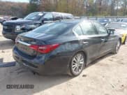 ✅ 2019 Infiniti Q50 Luxe • VIN: JN1EV7AR2KM594151 • Lot: 43644091. Listed on IAAI with 110,739 mi. Free auction sales archive from the USA and detailed vehicle history report at DreamBid. Image 4.