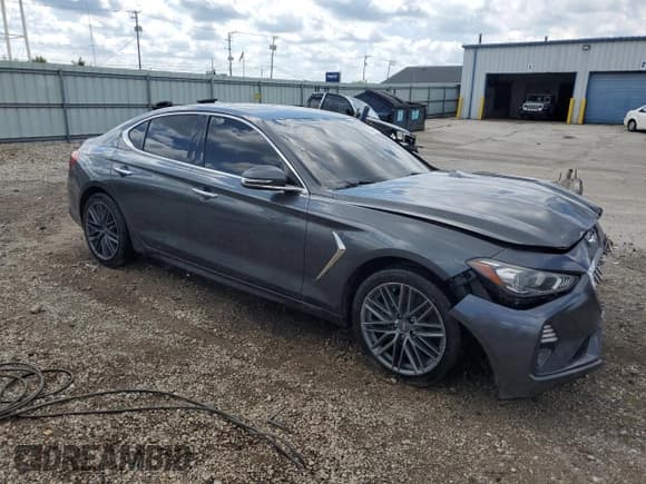 ✅ 2019 Genesis G70 Advanced • VIN: KMTG64LA6KU014992 • Lot: 70659425. Listed on Copart with 62,961 mi. Free auction sales archive from the USA and detailed vehicle history report at DreamBid. Image 4.