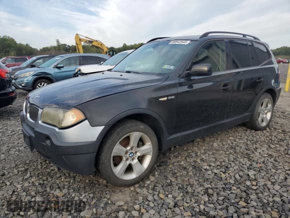 ✅ 2005 BMW X3 3.0i • VIN: WBXPA93445WD16963 • Lot: 80542545. Wystawiony na Copart z przebiegiem 147 422 mil. Bezpłatny archiwum sprzedaży aukcyjnych z USA i szczegółowy raport historii pojazdu na DreamBid. Zdjęcie 1.