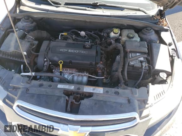 ✅ 2015 Chevrolet Cruze LS • VIN: 1G1PA5SH8F7298169 • Lot: 86673305. Listed on Copart with 120,566 mi. Free auction sales archive from the USA and detailed vehicle history report at DreamBid. Image 11.