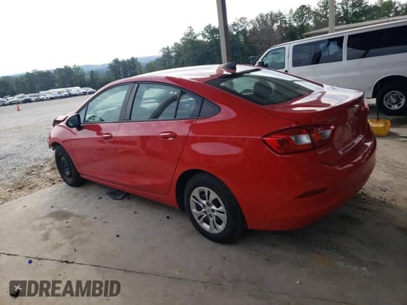 2019 Chevrolet Cruze LS с VIN 1G1BC5SM4K7127995, выставлен на аукционе Copart как лот 74367394 с пробегом 61 318 миль миль и Списание • Salvage title. История ставок и продаж доступна на DreamBid. Изображение 2.