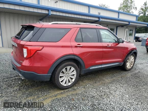 2022 Ford Explorer Limited z VIN 1FMSK8FH2NGA71368, wystawiony jako Copart lot #68498025 z przebiegiem 72 482 mil mil oraz Szkoda całkowita • Salvage title. Historia ofert i sprzedaży dostępna na DreamBid. Obrazek 3.