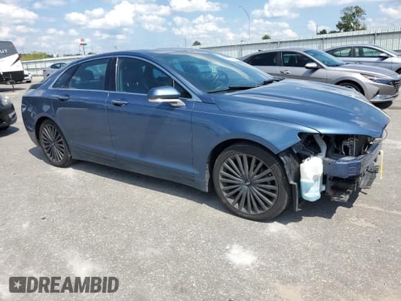 ✅ 2018 Lincoln MKZ Reserve • VIN: 3LN6L5F92JR628420 • Lot: 70084855. Listed on Copart with 99,824 mi. Free auction sales archive from the USA and detailed vehicle history report at DreamBid. Image 4.