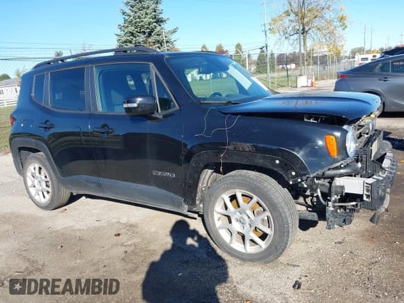 ✅ 2020 Jeep Renegade Latitude • VIN: ZACNJABB6LPL04579 • Lot: 43478125. Listed on IAAI with 51,260 mi. Free auction sales archive from the USA and detailed vehicle history report at DreamBid. Image 14.