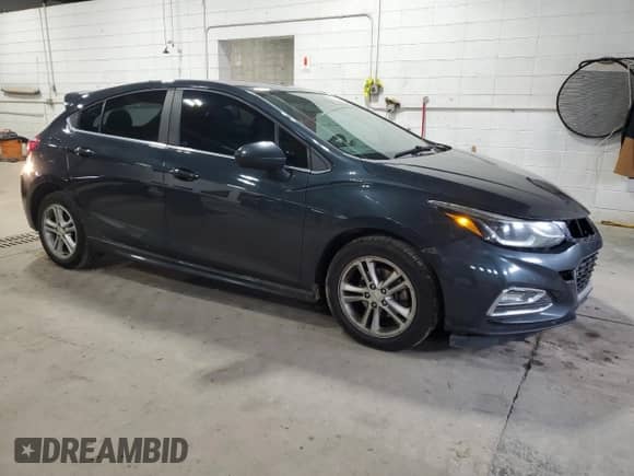 2018 Chevrolet Cruze LT with VIN 3G1BD6SM3JS625236, listed as a Copart auction lot 70992085 with 215,222 mi miles and Salvage title. Bid and sale history available at DreamBid. Image 4.