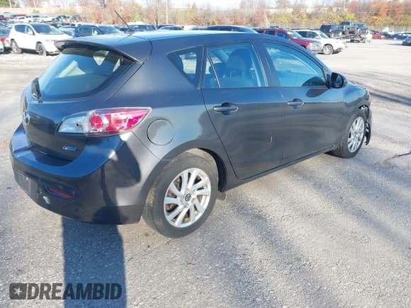 ✅ 2013 Mazda 3 i Touring • VIN: JM1BL1LP6D1810232 • Lot: 43759365. Listed on IAAI with 145,680 mi. Free auction sales archive from the USA and detailed vehicle history report at DreamBid. Image 4.
