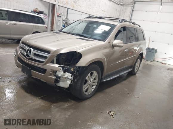 ✅ 2008 Mercedes-Benz GL 450 • VIN: 4JGBF71E38A390751 • Lot: 42861108. Listed on IAAI with 85,186 mi. Free auction sales archive from the USA and detailed vehicle history report at DreamBid. Image 2.
