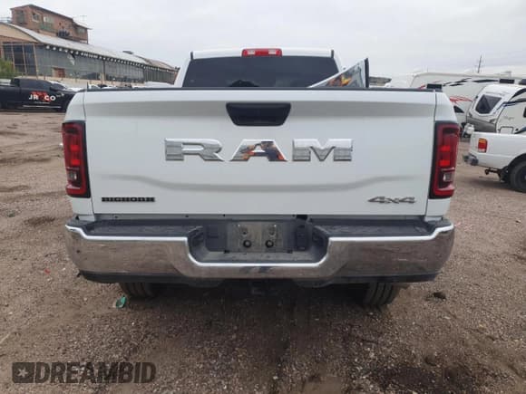 ✅ 2025 Ram 2500 • VIN: 3C63R5DL0SG576598 • Lot: 81367695. Listed on Copart with Not provided. Free auction sales archive from the USA and detailed vehicle history report at DreamBid. Image 6.