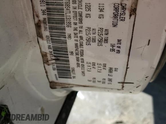 ✅ 1996 Jeep Cherokee Sport • VIN: 1J4FT68S4TL131956 • Lot: 74568064. Listed on Copart with 174,014 mi. Free auction sales archive from the USA and detailed vehicle history report at DreamBid. Image 14.