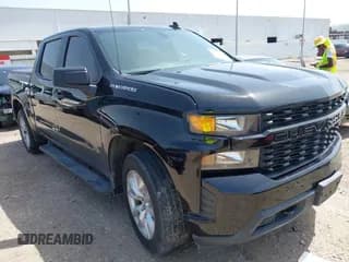 ✅ 2021 Chevrolet Silverado 1500 Custom • VIN: 3GCPWBEK7MG209949 • Lot: 42639860. Wystawiony na IAAI z przebiegiem 59 138 mil. Bezpłatny archiwum sprzedaży aukcyjnych z USA i szczegółowy raport historii pojazdu na DreamBid. Zdjęcie 1.