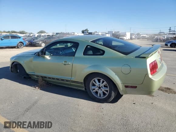 ✅ 2006 Ford Mustang Standard • VIN: 1ZVHT80N165136621 • Lot: 85731305. Wystawiony na Copart z przebiegiem 104 396 mil. Bezpłatny archiwum sprzedaży aukcyjnych z USA i szczegółowy raport historii pojazdu na DreamBid. Zdjęcie 2.