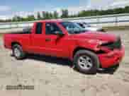 2006 Dodge Dakota SLT with VIN 1D7HW42N56S704277, listed as a Copart auction lot 55335835 with 192,724 mi miles and Salvage title. Bid and sale history available at DreamBid. Image 4.