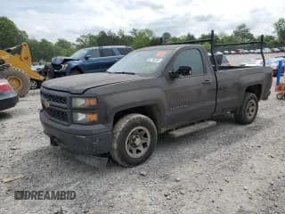 ✅ 2014 Chevrolet Silverado 1500 Work Truck • VIN: 1GCNCPEH0EZ400731 • Lot: 57156765. Listed on Copart with 187,973 mi. Free auction sales archive from the USA and detailed vehicle history report at DreamBid. Image 1.