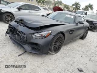 ✅ 2020 Mercedes-Benz AMG GT AMG GT • VIN: WDDYJ7HA8LA028414 • Lot: 81328524. Listed on Copart with 14,481 mi. Free auction sales archive from the USA and detailed vehicle history report at DreamBid. Image 1.