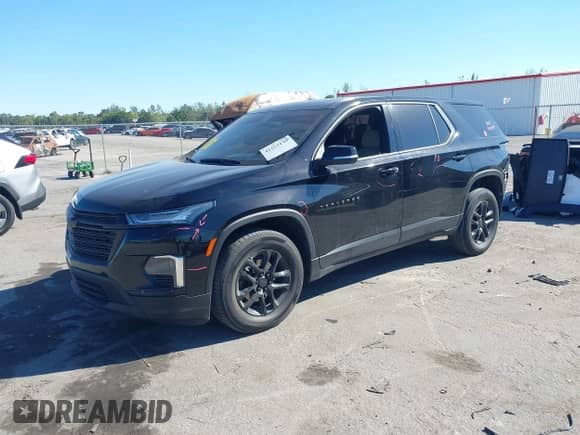 2022 Chevrolet Traverse LS with VIN 1GNERLKWXNJ191773, listed as a IAAI auction lot 41253110 with 64,622 mi miles and . Bid and sale history available at DreamBid. Image 18.