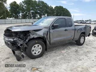 2022 Nissan Frontier S with VIN 1N6ED1CL3NN665410, listed as a Copart auction lot 69918195 with 22,814 mi miles and Salvage title. Bid and sale history available at DreamBid. Image 1.