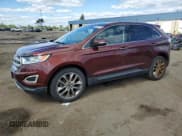 ✅ 2016 Ford Edge Titanium • VIN: 2FMPK3K92GBB03334 • Lot: 69412175. Listed on Copart with 130,609 mi. Free auction sales archive from the USA and detailed vehicle history report at DreamBid. Image 1.