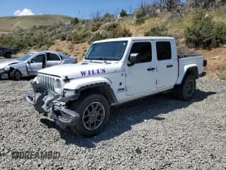 ✅ 2022 Jeep Gladiator Overland • VIN: 1C6HJTFG2NL161677 • Lot: 62773895. Wystawiony na Copart z przebiegiem 58 636 mil. Bezpłatny archiwum sprzedaży aukcyjnych z USA i szczegółowy raport historii pojazdu na DreamBid. Zdjęcie 1.
