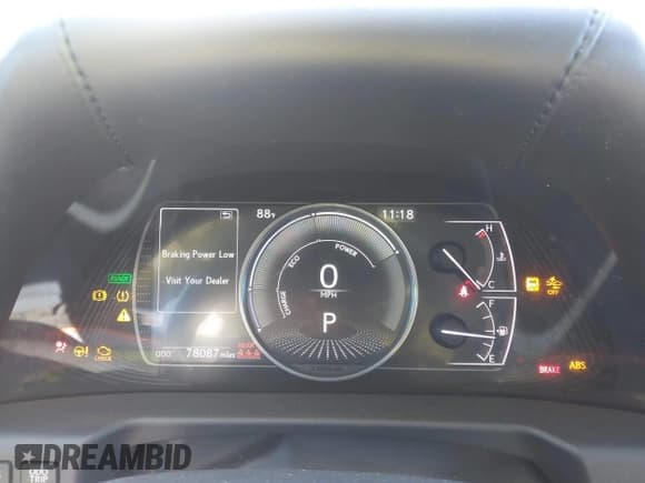 ✅ 2021 Lexus ES 300h • VIN: 58ACA1C12MU007636 • Lot: 43837339. Listed on IAAI with 78,087 mi. Free auction sales archive from the USA and detailed vehicle history report at DreamBid. Image 7.