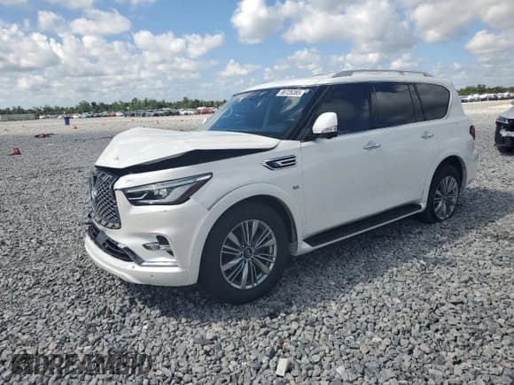 ✅ 2018 Infiniti QX80 • VIN: JN8AZ2NF7J9665241 • Lot: 80726385. Listed on Copart with 111,886 mi. Free auction sales archive from the USA and detailed vehicle history report at DreamBid. Image 1.