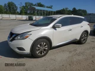 ✅ 2017 Nissan Murano Platinum • VIN: 5N1AZ2MH0HN124611 • Lot: 55442294. Listed on Copart with 146,845 mi. Free auction sales archive from the USA and detailed vehicle history report at DreamBid. Image 1.
