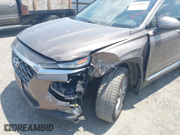 ✅ 2020 Hyundai Santa Fe SEL • VIN: 5NMS33AD3LH261307 • Lot: 42940601. Listed on IAAI with 95,444 mi. Free auction sales archive from the USA and detailed vehicle history report at DreamBid. Image 6.