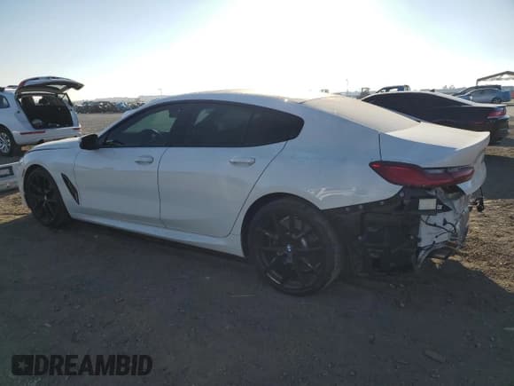✅ 2022 BMW 8 Series 840i • VIN: WBAGV2C0XNCG81832 • Lot: 74798684. Listed on Copart with 27,972 mi. Free auction sales archive from the USA and detailed vehicle history report at DreamBid. Image 2.