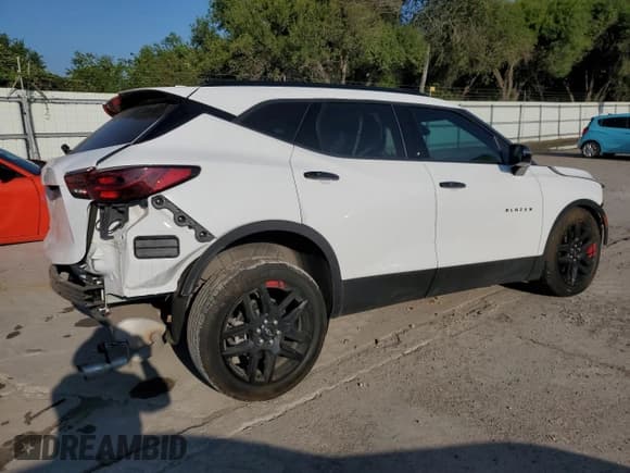 ✅ 2023 Chevrolet Blazer LT • VIN: 3GNKBDR49PS148688 • Lot: 72757414. Listed on Copart with 18,435 mi. Free auction sales archive from the USA and detailed vehicle history report at DreamBid. Image 3.
