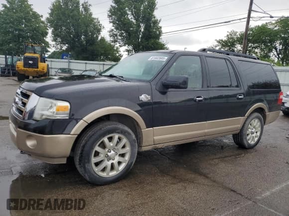 ✅ 2012 Ford Expedition Max King Ranch • VIN: 1FMJK1J52CEF64587 • Лот: 61662885. Опубликован ранее на Copart с пробегом 117 375 миль. Бесплатный доступ к архиву аукционных продаж из США и подробный отчёт об истории автомобиля на DreamBid. Изображение 1.