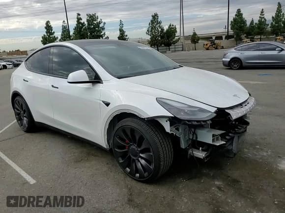 ✅ 2022 Tesla Model Y Performance • VIN: 7SAYGDEF8NF507274 • Lot: 84447245. Listed on Copart with Not provided. Free auction sales archive from the USA and detailed vehicle history report at DreamBid. Image 14.