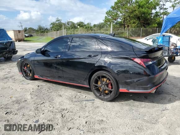 ✅ 2025 Hyundai Elantra • VIN: KMHLW4DK5SU032965 • Lot: 81877085. Listed on Copart with 4,497 mi. Free auction sales archive from the USA and detailed vehicle history report at DreamBid. Image 2.