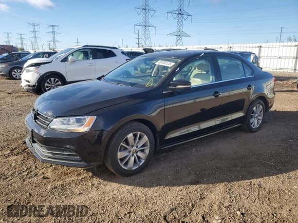 ✅ 2015 Volkswagen Jetta SE • VIN: 3VWD07AJ6FM278101 • Lot: 89705125. Wystawiony na Copart z przebiegiem 94 305 mil. Bezpłatny archiwum sprzedaży aukcyjnych z USA i szczegółowy raport historii pojazdu na DreamBid. Zdjęcie 1.