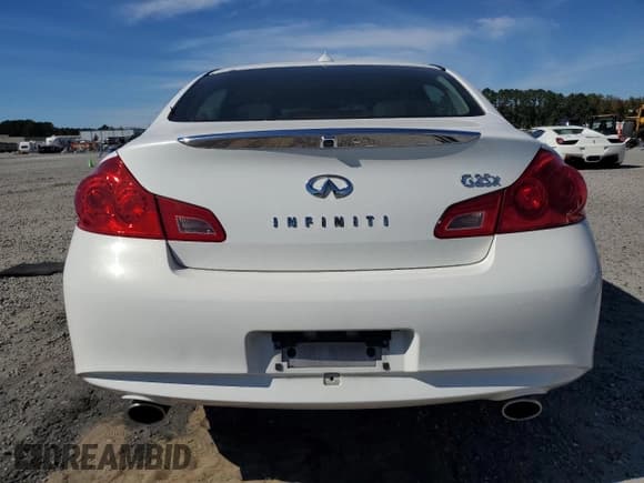 ✅ 2012 Infiniti G25 x • VIN: JN1DV6AR7CM731754 • Lot: 89865495. Listed on Copart with 111,118 mi. Free auction sales archive from the USA and detailed vehicle history report at DreamBid. Image 6.