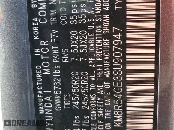 ✅ 2025 Hyundai Palisade Limited • VIN: KM8R54GE3SU907947 • Лот: 65612995. Размещён на Copart с пробегом 4 557 миль миль. Получите бесплатный доступ к архиву аукционных продаж из США и посмотрите подробный отчёт об истории автомобиля на DreamBid. Изображение 14.