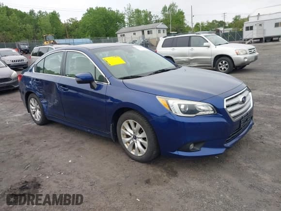 ✅ 2017 Subaru Legacy Premium • VIN: 4S3BNAF68H3031311 • Lot: 42311642. Listed on IAAI with 80,207 mi. Free auction sales archive from the USA and detailed vehicle history report at DreamBid. Image 1.