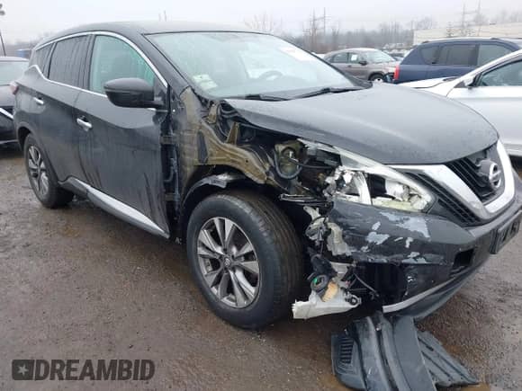 2016 Nissan Murano SV with VIN 5N1AZ2MH4GN140891, listed as a IAAI auction lot 41565721 with 107,307 mi miles and . Bid and sale history available at DreamBid. Image 6.