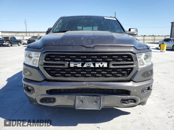 ✅ 2022 Ram 1500 Lone Star • VIN: 1C6RREFT9NN377679 • Lot: 82707355. Listed on Copart with 63,533 mi. Free auction sales archive from the USA and detailed vehicle history report at DreamBid. Image 5.
